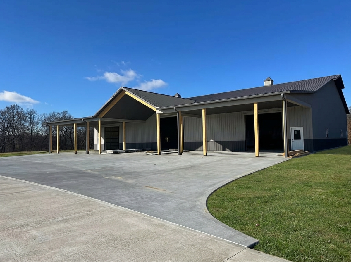 6 inch tuxedo gray gutter and 3x4 downspout in Cameron, MO